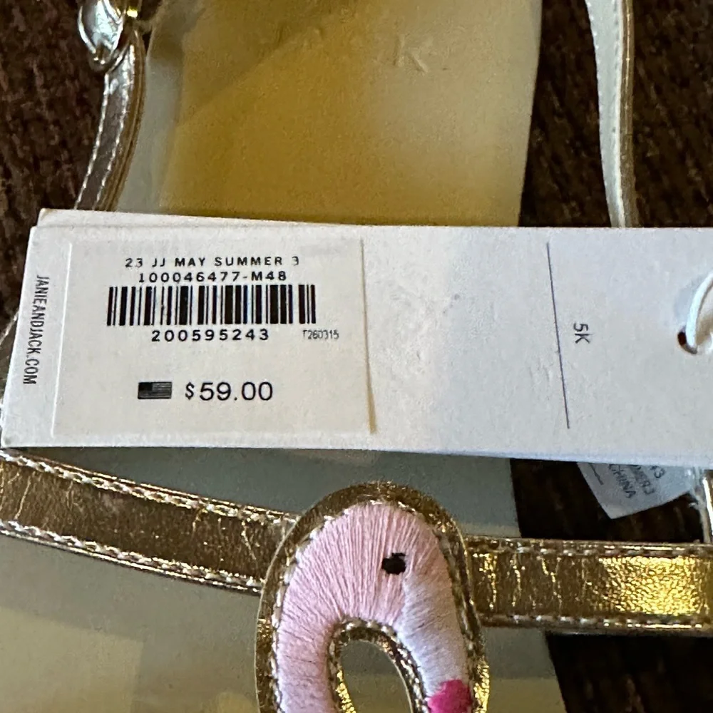 Janie and Jack new tags
